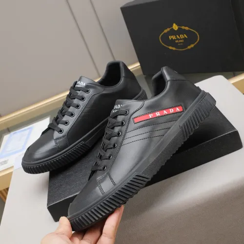 Replica Prada Casual Shoes For Men #1434138 $80.00 USD for Wholesale