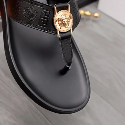 Replica Versace Slippers For Men #1434190 $45.00 USD for Wholesale