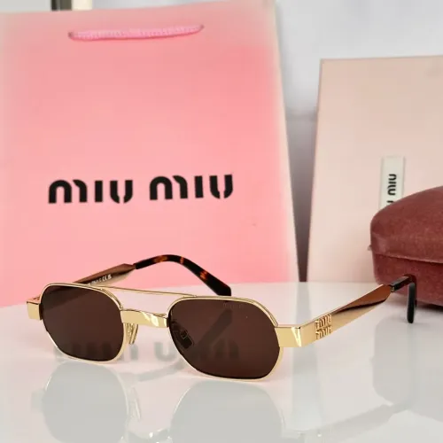 Wholesale MIU MIU AAA Quality Sunglasses #1434199 $60.00 USD, Wholesale Quality Replica MIU MIU AAA Sunglasses