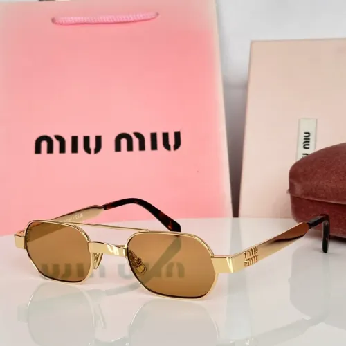 Wholesale MIU MIU AAA Quality Sunglasses #1434201 $60.00 USD, Wholesale Quality Replica MIU MIU AAA Sunglasses