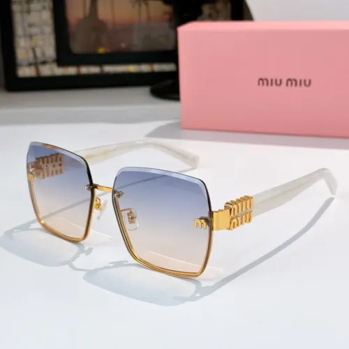 Wholesale MIU MIU AAA Quality Sunglasses #1434206 $60.00 USD, Wholesale Quality Replica MIU MIU AAA Sunglasses