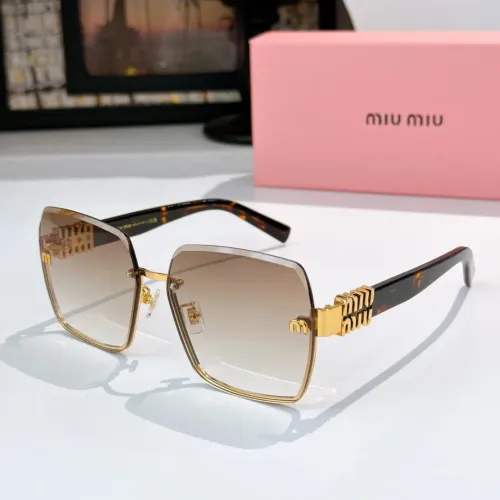 Wholesale MIU MIU AAA Quality Sunglasses #1434207 $60.00 USD, Wholesale Quality Replica MIU MIU AAA Sunglasses
