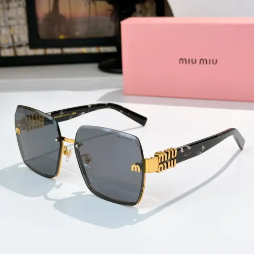Wholesale MIU MIU AAA Quality Sunglasses #1434209 $60.00 USD, Wholesale Quality Replica MIU MIU AAA Sunglasses