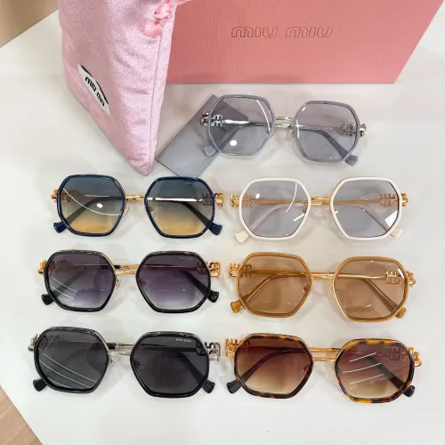 Replica MIU MIU AAA Quality Sunglasses #1434224 $68.00 USD for Wholesale