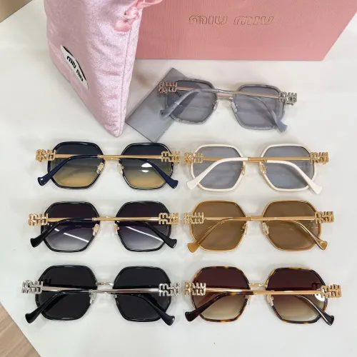 Replica MIU MIU AAA Quality Sunglasses #1434228 $68.00 USD for Wholesale