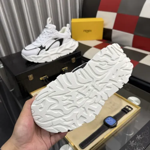 Replica Fendi Casual Shoes For Men #1434241 $102.00 USD for Wholesale