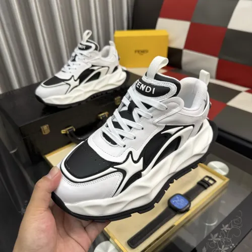 Wholesale Fendi Casual Shoes For Men #1434242 $102.00 USD, Wholesale Quality Replica Fendi Casual Shoes