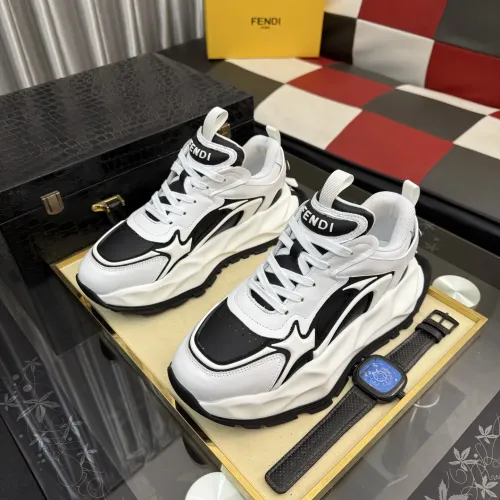 Replica Fendi Casual Shoes For Men #1434242 $102.00 USD for Wholesale