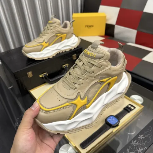 Wholesale Fendi Casual Shoes For Men #1434243 $102.00 USD, Wholesale Quality Replica Fendi Casual Shoes