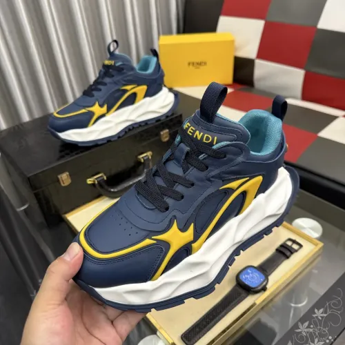 Wholesale Fendi Casual Shoes For Men #1434244 $102.00 USD, Wholesale Quality Replica Fendi Casual Shoes