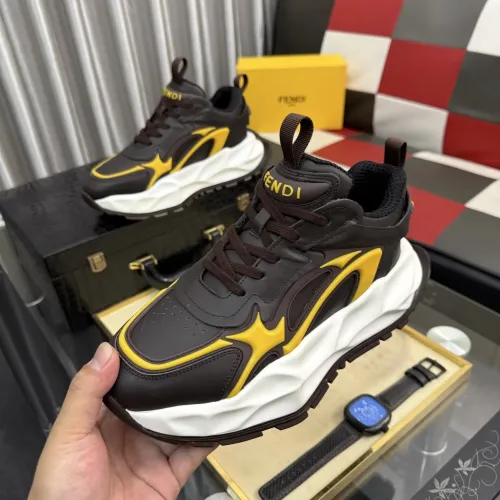 Wholesale Fendi Casual Shoes For Men #1434245 $102.00 USD, Wholesale Quality Replica Fendi Casual Shoes