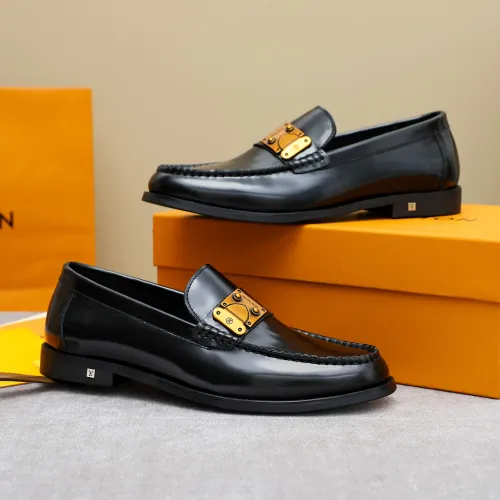Replica Louis Vuitton LV Oxfords Shoes For Men #1434273 $92.00 USD for Wholesale