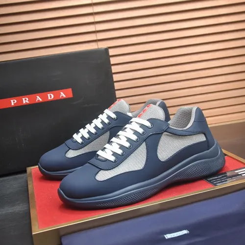 Wholesale Prada Casual Shoes For Men #1434301 $115.00 USD, Wholesale Quality Replica Prada Casual Shoes