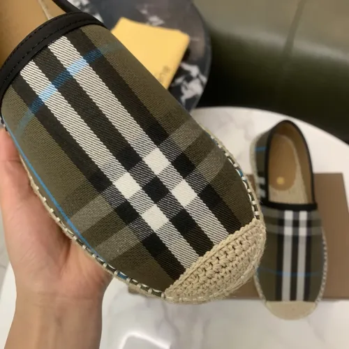 Replica Burberry Flat Shoes For Men #1434331 $76.00 USD for Wholesale