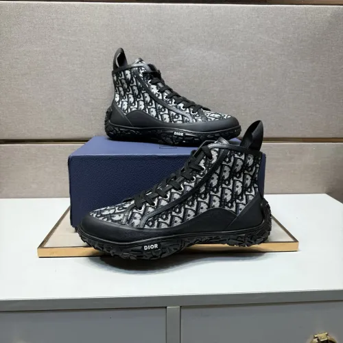 Wholesale Christian Dior High Top Shoes For Men #1434361 $92.00 USD, Wholesale Quality Replica Christian Dior High Top Shoes
