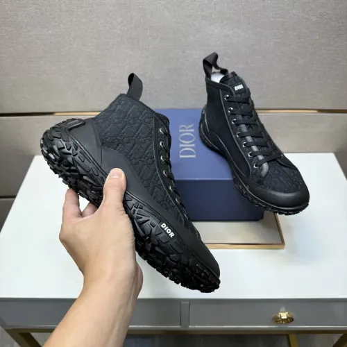 Replica Christian Dior High Top Shoes For Men #1434362 $92.00 USD for Wholesale