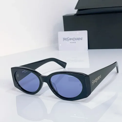 Wholesale Yves Saint Laurent YSL AAA Quality Sunglasses #1434365 $56.00 USD, Wholesale Quality Replica Yves Saint Laurent YSL AAA Quality Sunglasses