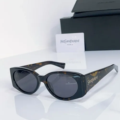 Wholesale Yves Saint Laurent YSL AAA Quality Sunglasses #1434375 $56.00 USD, Wholesale Quality Replica Yves Saint Laurent YSL AAA Quality Sunglasses