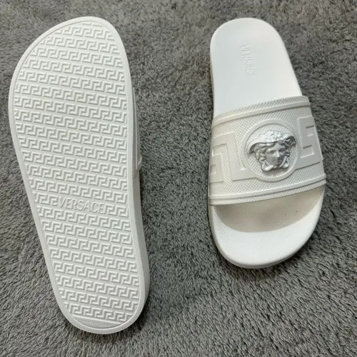 Replica Versace Slippers For Men #1434384 $52.00 USD for Wholesale