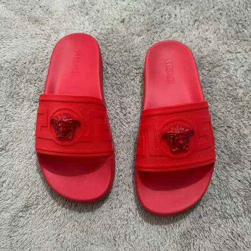 Wholesale Versace Slippers For Men #1434386 $52.00 USD, Wholesale Quality Replica Versace Slippers