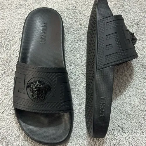 Replica Versace Slippers For Women #1434389 $52.00 USD for Wholesale