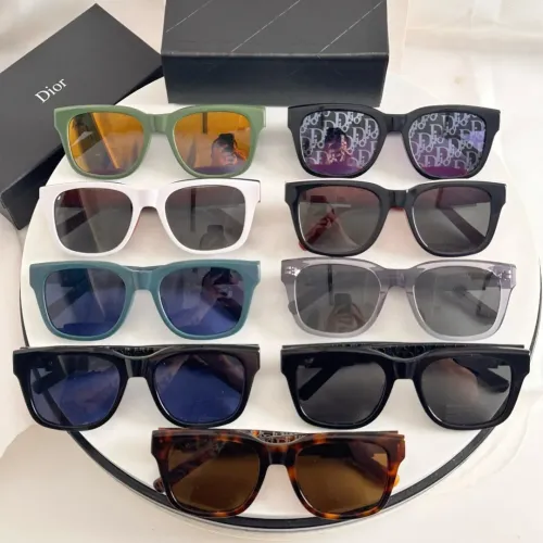 Replica Christian Dior AAA Quality Sunglasses #1434411 $48.00 USD for Wholesale