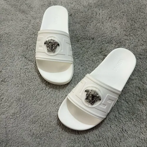 Replica Versace Slippers For Men #1434413 $52.00 USD for Wholesale