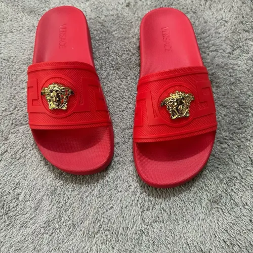 Wholesale Versace Slippers For Women #1434429 $52.00 USD, Wholesale Quality Replica Versace Slippers