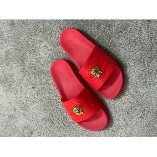 Replica Versace Slippers For Women #1434429 $52.00 USD for Wholesale