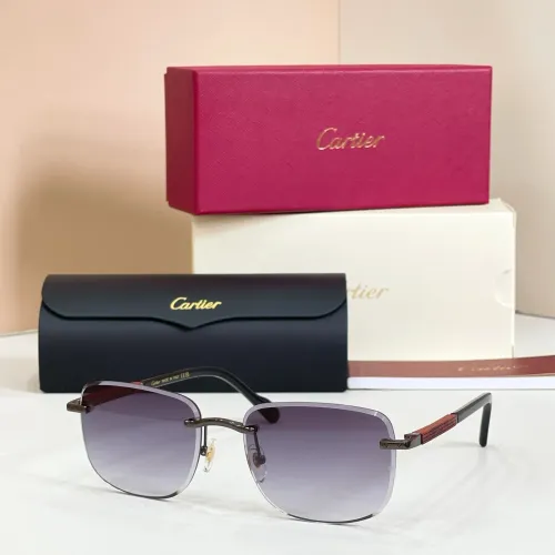 Wholesale Cartier AAA Quality Sunglassess #1434433 $60.00 USD, Wholesale Quality Replica Cartier AAA Quality Sunglassess