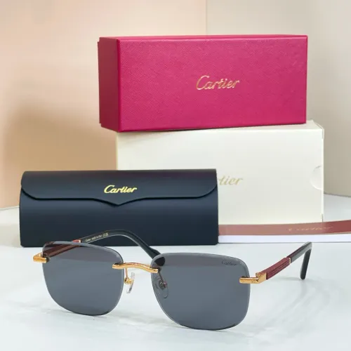 Wholesale Cartier AAA Quality Sunglassess #1434434 $60.00 USD, Wholesale Quality Replica Cartier AAA Quality Sunglassess