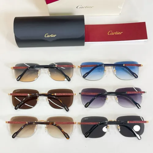 Replica Cartier AAA Quality Sunglassess #1434434 $60.00 USD for Wholesale