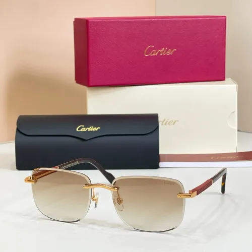 Wholesale Cartier AAA Quality Sunglassess #1434436 $60.00 USD, Wholesale Quality Replica Cartier AAA Quality Sunglassess