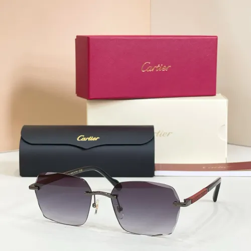 Wholesale Cartier AAA Quality Sunglassess #1434439 $60.00 USD, Wholesale Quality Replica Cartier AAA Quality Sunglassess