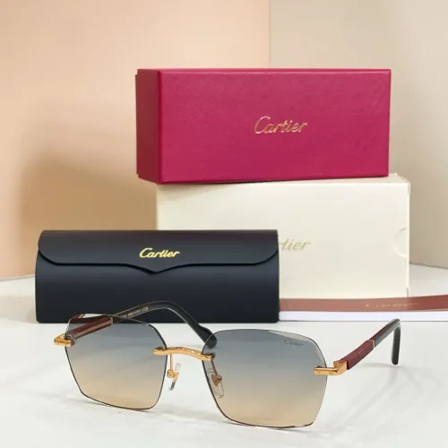 Wholesale Cartier AAA Quality Sunglassess #1434441 $60.00 USD, Wholesale Quality Replica Cartier AAA Quality Sunglassess