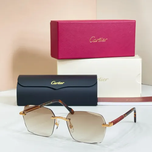 Wholesale Cartier AAA Quality Sunglassess #1434444 $60.00 USD, Wholesale Quality Replica Cartier AAA Quality Sunglassess