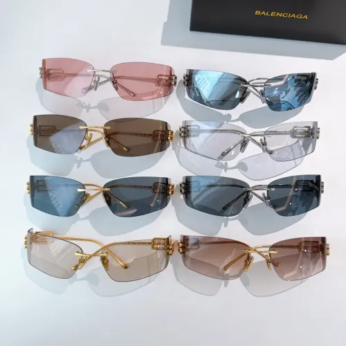 Replica Balenciaga AAA Quality Sunglasses #1434453 $60.00 USD for Wholesale