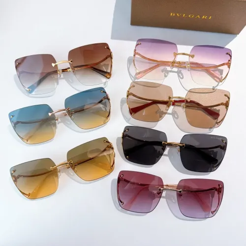 Replica Bvlgari AAA Quality Sunglasses #1434465 $60.00 USD for Wholesale