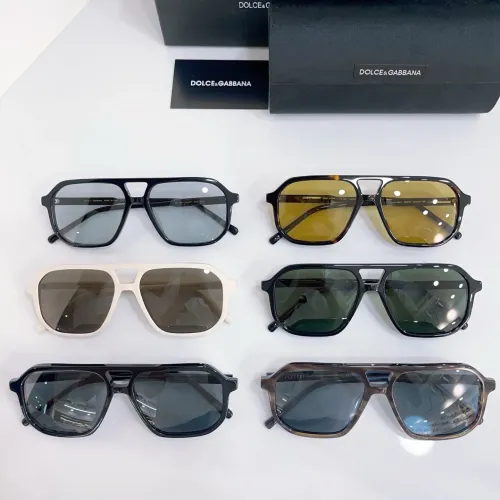 Replica Dolce & Gabbana AAA Quality Sunglasses #1434490 $60.00 USD for Wholesale