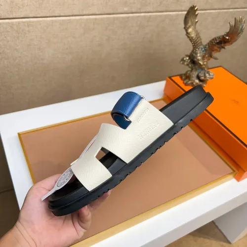 Replica Hermes Slippers For Men #1434506 $56.00 USD for Wholesale