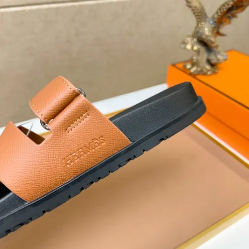 Replica Hermes Slippers For Men #1434509 $56.00 USD for Wholesale