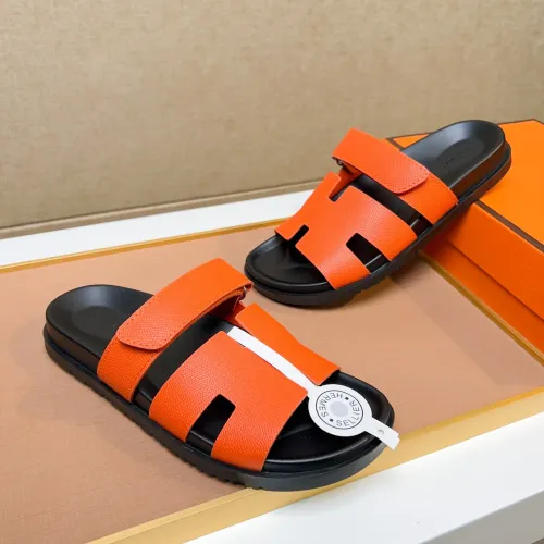 Replica Hermes Slippers For Men #1434511 $56.00 USD for Wholesale