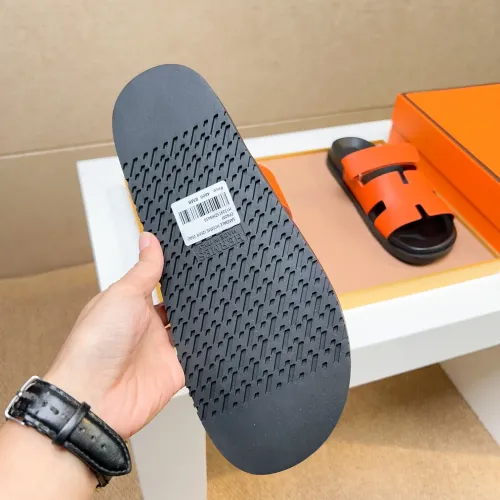 Replica Hermes Slippers For Men #1434511 $56.00 USD for Wholesale