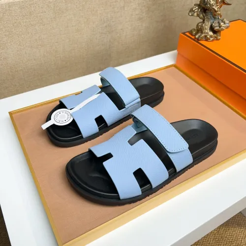 Wholesale Hermes Slippers For Men #1434518 $56.00 USD, Wholesale Quality Replica Hermes Slippers