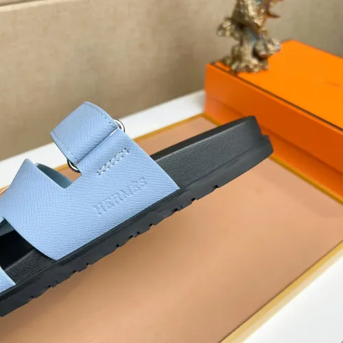 Replica Hermes Slippers For Men #1434518 $56.00 USD for Wholesale
