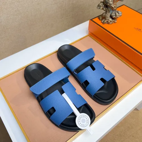 Replica Hermes Slippers For Men #1434519 $56.00 USD for Wholesale