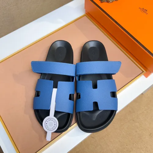 Replica Hermes Slippers For Men #1434519 $56.00 USD for Wholesale