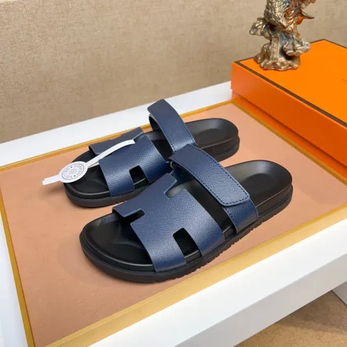 Wholesale Hermes Slippers For Men #1434522 $56.00 USD, Wholesale Quality Replica Hermes Slippers