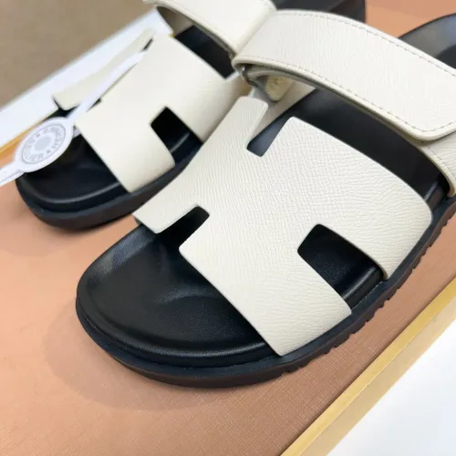 Replica Hermes Slippers For Men #1434531 $56.00 USD for Wholesale
