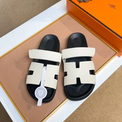 Replica Hermes Slippers For Men #1434531 $56.00 USD for Wholesale
